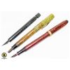 Image 1 : LOT OF 3 ANTIQUE FOUNTAIN PENS