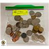 Image 1 : LOT OF ASSORTED VINTAGE WORLD COINS