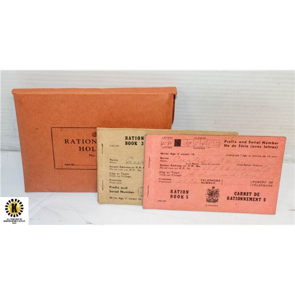 WW2 RATION BOOK