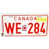 Image 1 : CANADIAN GOVERNMENT LICENSE PLATE