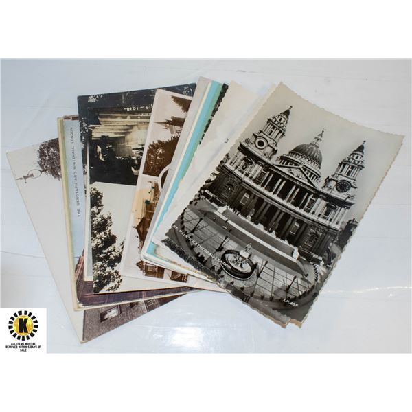 LOT OF ASSORTED VINTAGE POSTCARDS