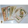Image 1 : LOT OF 10 ASSORTED ANTIQUE POSTCARDS