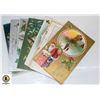 Image 1 : LOT OF 10 ASSORTED ANTIQUE POSTCARDS