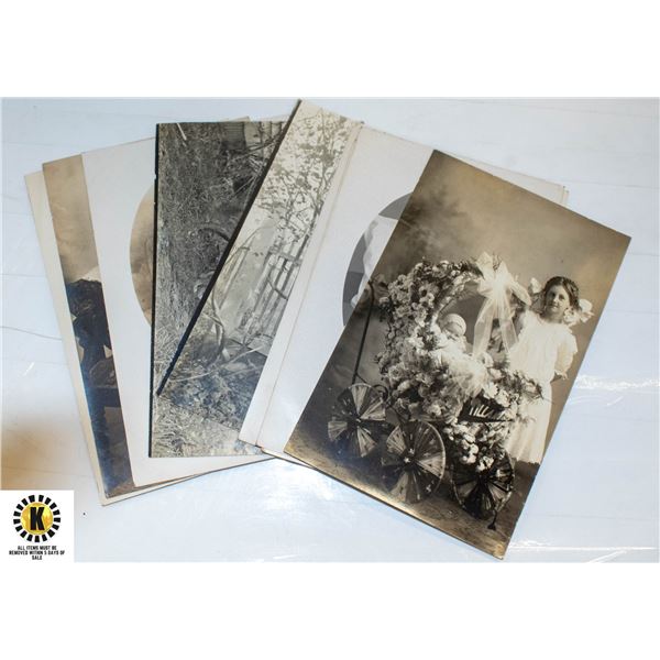 LOT OF 10 ASSORTED ANTIQUE POSTCARDS