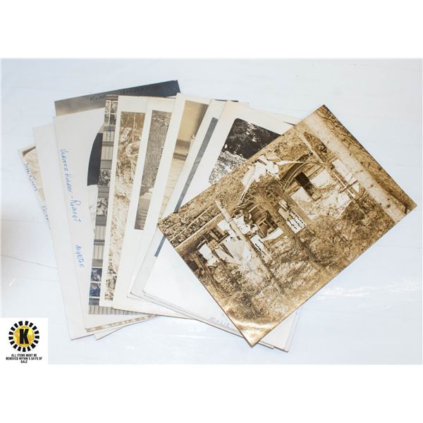 LOT OF 10 ASSORTED ANTIQUE POSTCARDS