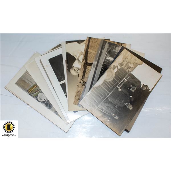 LOT OF 10 ASSORTED ANTIQUE POSTCARDS