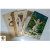 Image 1 : LOT OF 10 ASSORTED ANTIQUE POSTCARDS