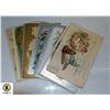 Image 1 : LOT OF 10 ASSORTED ANTIQUE POSTCARDS