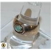 Image 1 : 925 SILVER RING SIZE 9.75 BLUE STONE