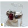 Image 1 : 925 SILVER RING SIZE 7.25 WITH STONE