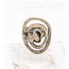 Image 1 : 925 SILVER RING SIZE 8.25 SWIRL