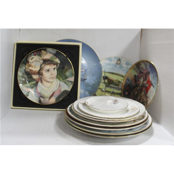 LOT OF 4 COAL PORT COLLECTOR PLATES