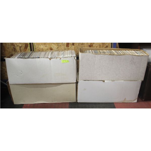 LOT OF FOUR LONG BOXES OF COMICS