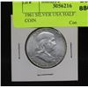 Image 2 : 1961 SILVER USA HALF DOLLAR COIN