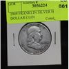 Image 2 : 1949 FRANKLIN SILVER HALF DOLLAR COIN