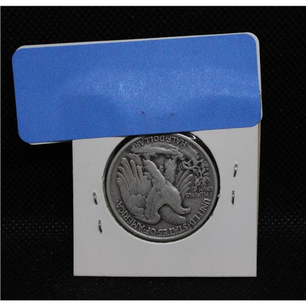 1943 LIBERTY SILVER HALF DOLLAR COIN