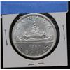 1965 UNCIRC CANADA SILVER DOLLAR COIN