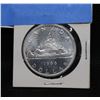 Image 1 : 1966 UNCIRC CANADA SILVER DOLLAR COIN
