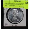 Image 2 : 1966 UNCIRC CANADA SILVER DOLLAR COIN