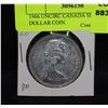 Image 2 : 1966 UNCIRC CANADA SILVER DOLLAR COIN