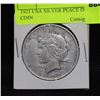 Image 2 : 1923 USA SILVER PEACE DOLLAR COIN