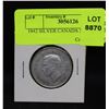 Image 2 : 1942 SILVER CANADA 50 CENT COIN