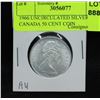 Image 2 : 1966 UNCIRCULATED SILVER CANADA 50 CENT COIN