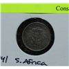 Image 2 : 1941 SILVER S AFRICA 3 PENCE COIN