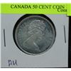 Image 2 : 1965 UNCIRCULATED SILVER CANADA 50 CENT COIN