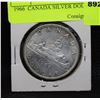 Image 2 : 1966  CANADA SILVER DOLLAR COIN