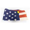 Image 1 : VINTAGE AMERICAN FLAG WITH 50 STARS, 33 X 61 INCHE