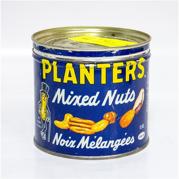 VINTAGE PLANTERS MR.PEANUT TIN