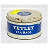 Image 1 : VINTAGE TETLEY 100 TEA BAGS TIN