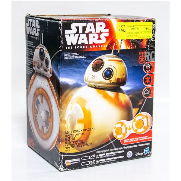 STARWARS BB-8 REMOTE CONTROL (WORKING!!) WITH
