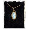 Image 1 : ANTIQUE WEDGWOOD GOLD PENDANT AND NECKLACE