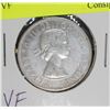 Image 2 : 1958 SILVER CANADA 50 CENT COIN VF