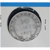 Image 1 : 1917 NEWFOUNDLAND SILVER 50 CENT G