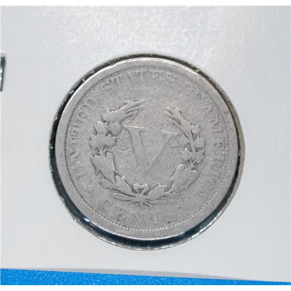 1904 USA 5 CENT COIN