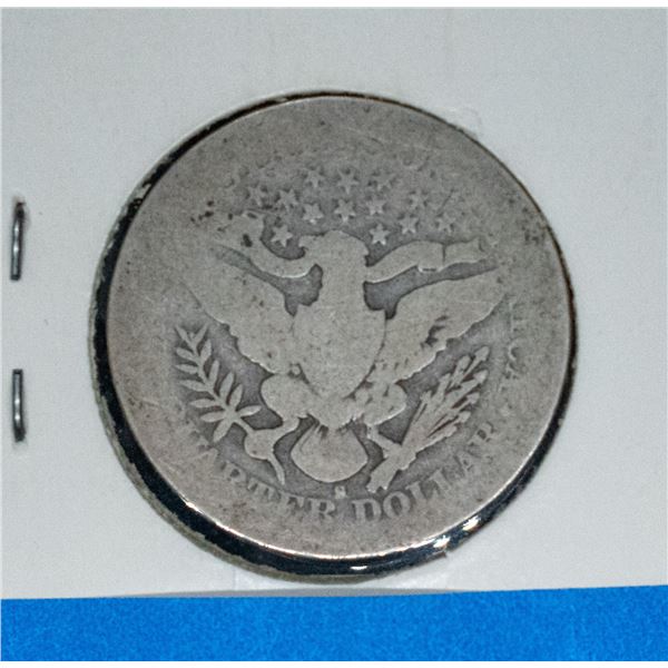 1900 S USA SILVER 25 CENT COIN