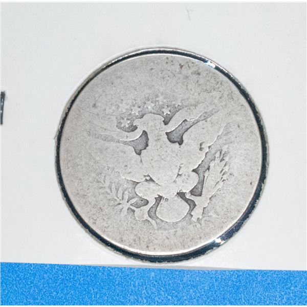 1904 USA SILVER 25 CENT COIN