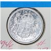 Image 1 : 1946 SILVER CANADA 50 CENT COIN EF