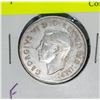 Image 2 : 1945 SILVER CANADA 50 CENT COIN F