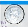 Image 2 : 1940 SILVER CANADA 50 CENT COIN EF