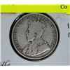 Image 2 : 1912 SILVER CANADA 50 CENT COIN VG