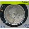 Image 2 : 1931 SILVER CANADA 50 CENT COIN F