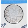 Image 1 : 1909 CANADA SILVER 25 CENT VG