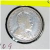 Image 2 : 1909 CANADA SILVER 25 CENT F
