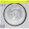 Image 2 : 1938 SILVER CANADA 50 CENT COIN VF