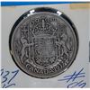 Image 1 : 1937 SILVER CANADA 50 CENT COIN VG