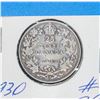 Image 1 : 1930 CANADA SILVER 25 CENT VG